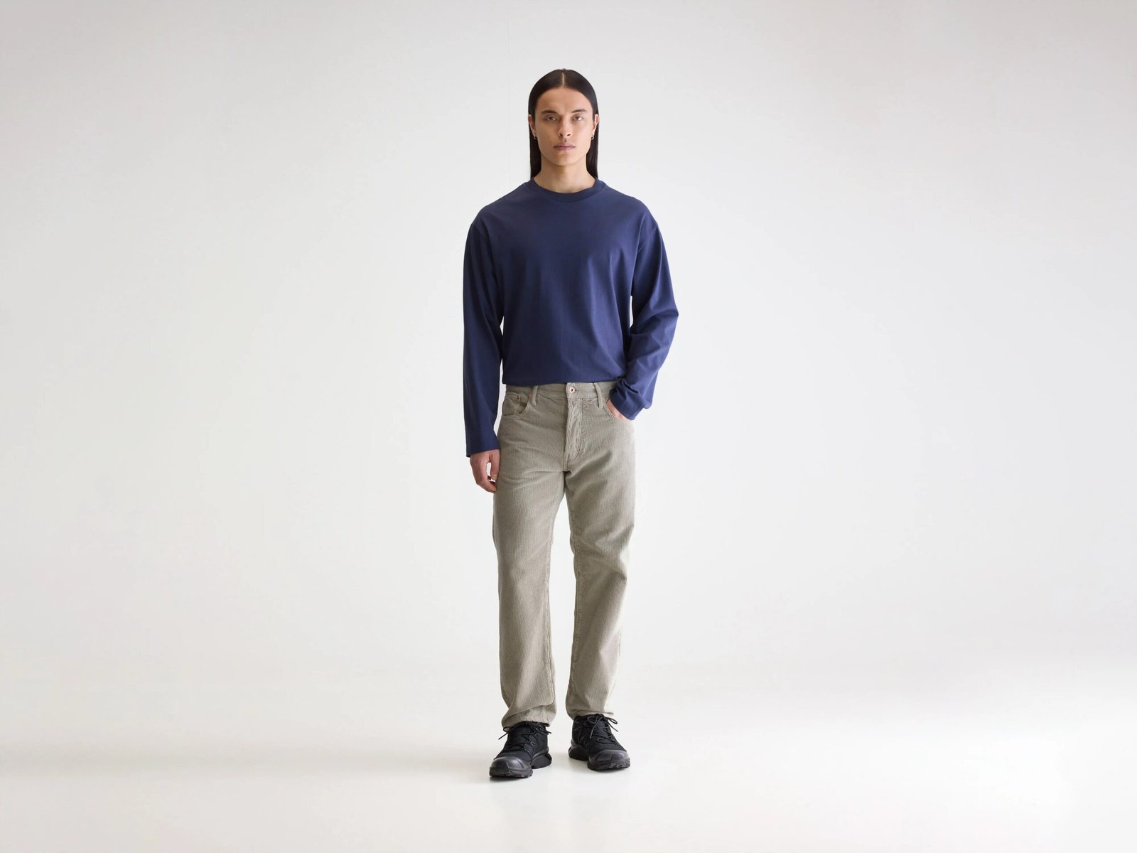 Percy relaxed trousers (252 / M / ROCK)